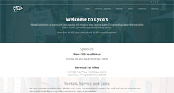 Desktop Screenshot of cycosport.ca